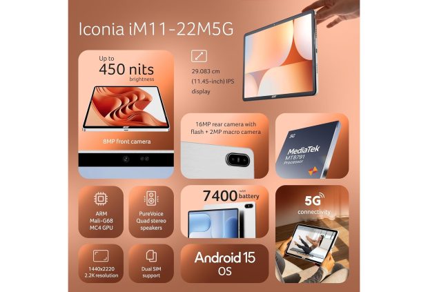 تبلت ایسر Iconia iM11 5G