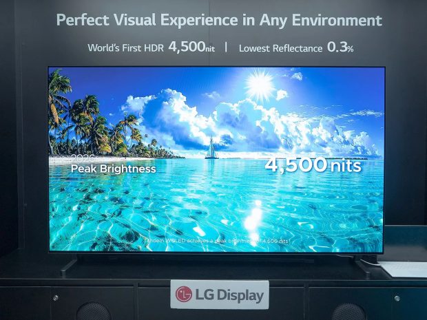 فناوری جدید OLED ال جی