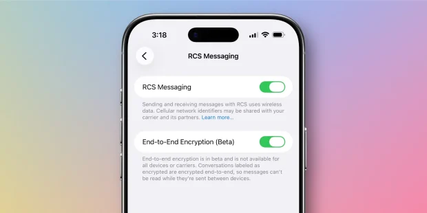 رمزنگاری RCS آیفون و اندروید