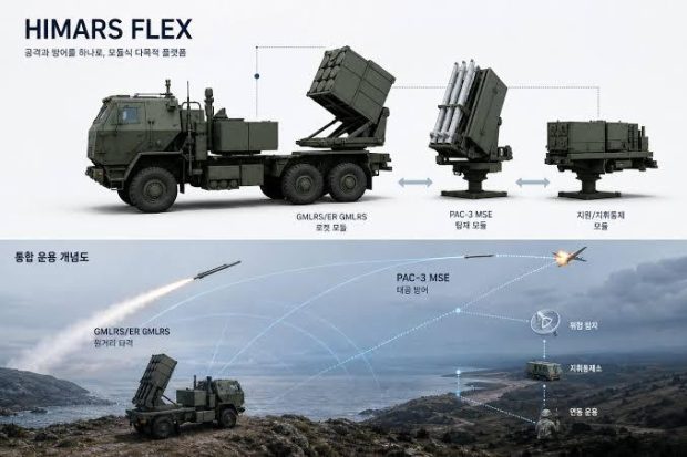 سامانه موشکی HIMARS FLEX