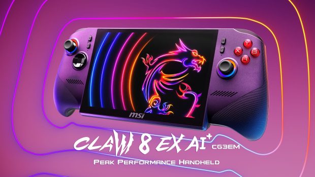 کنسول دستی +MSI Claw 8 EX AI