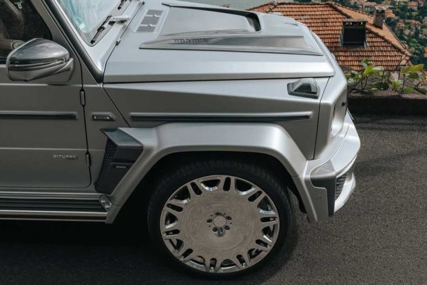 نمای جانبی مرسدس G63 برابوس 800
