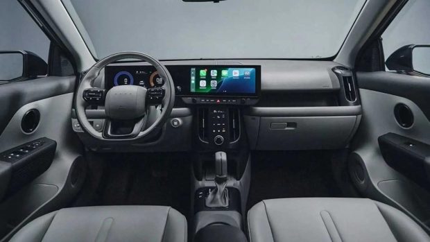 نمای داشبورد هیوندای i20 جدید