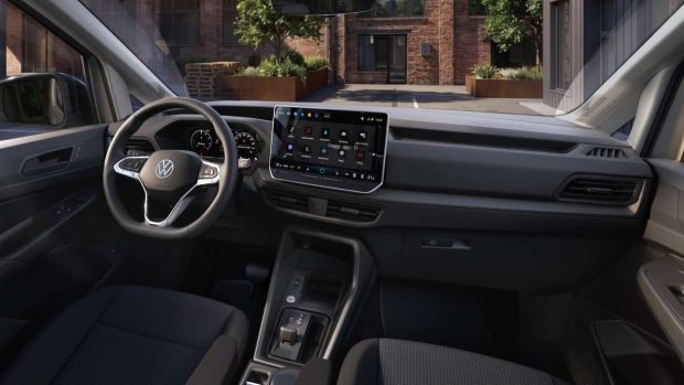 نمای کابین فولکس واگن Caddy مدل 2026