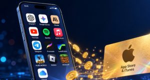 گیفت کارت اپل و آیفون برای خرید بهترین برنامه های پولی و خرید های درون برنامه ای اپ استور