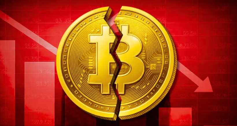 سقوط قیمت بیت کوین