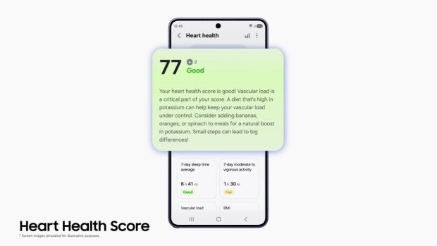بهروزرسانی Samsung Health