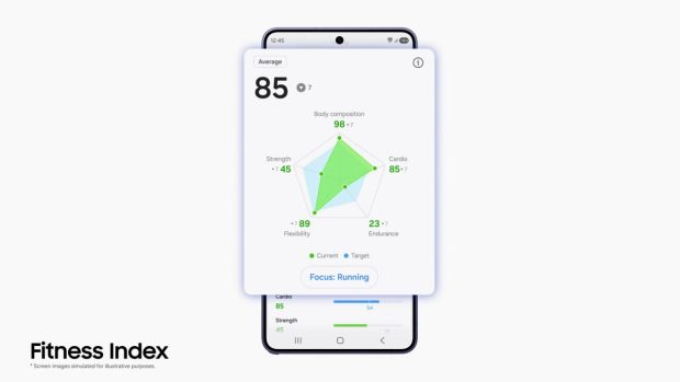 بهروزرسانی Samsung Health