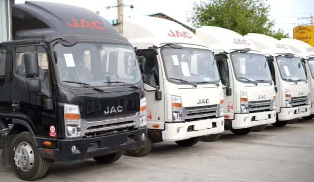 قیمت کامیونتهای جک