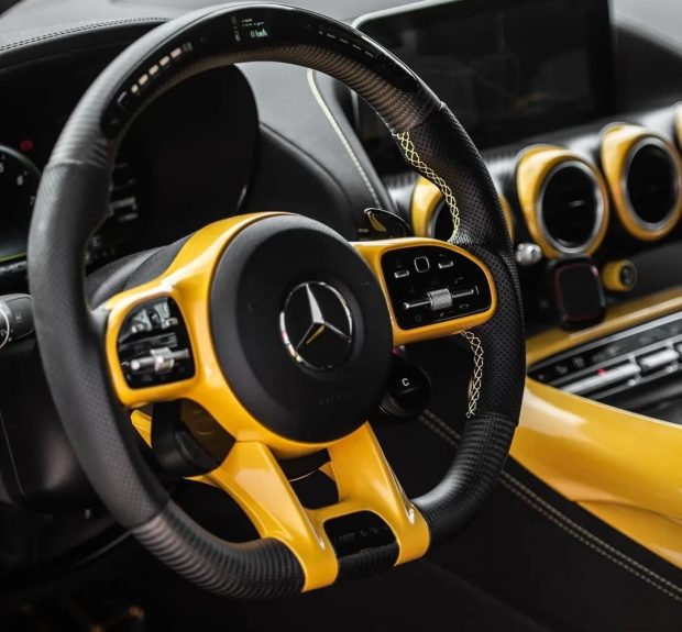 نمای کابین مرسدس AMG GT تیونینگ G پاور