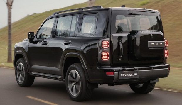 نمای عقب هاوال H9 آپشنال