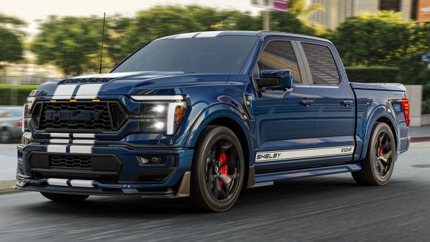 نمای جلو شلبی F-150 سوپر اسنیک 2026