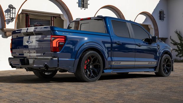 نمای عقب شلبی F-150 سوپر اسنیک 2026
