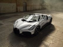 بوگاتی W16 میسترال Blanc Éternel