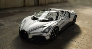 بوگاتی W16 میسترال Blanc Éternel