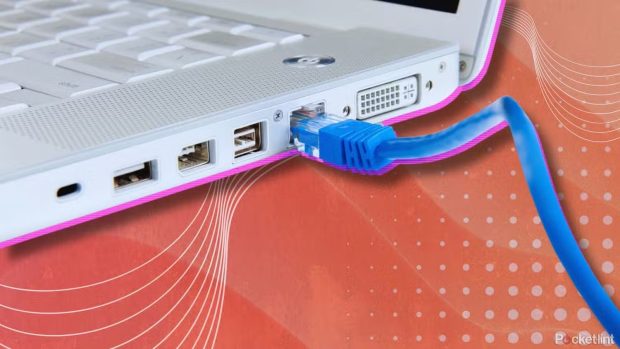 اتصال تلویزیون با کابل اترنت