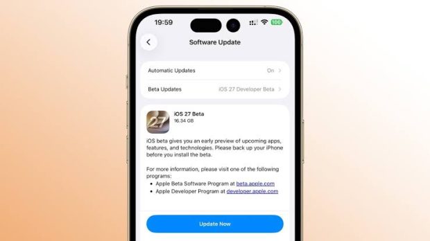 بتای عمومی iOS 27