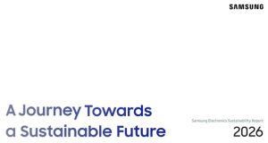 گزارش پایداری 2026 سامسونگ