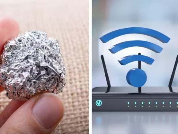 تقویت وای‌فای با فویل