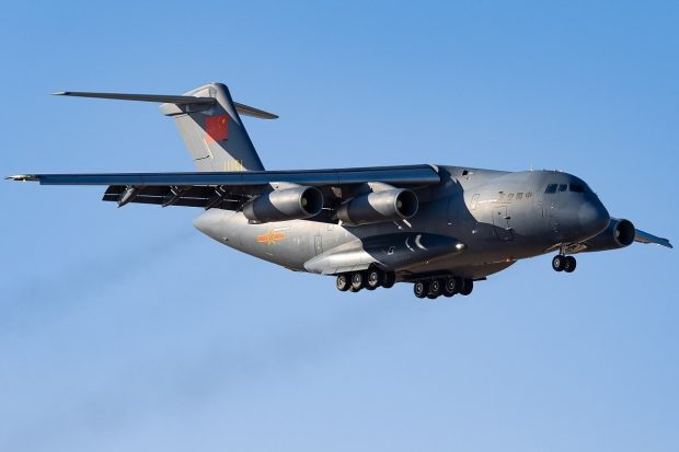 هواپیمای ترابری Y-20 چین