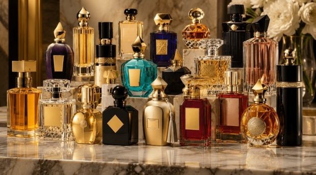 عطر زدن روی گردن