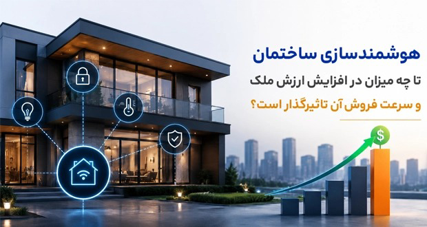 تاثیر هوشمندسازی ساختمان بر افزایش ارزش ملک