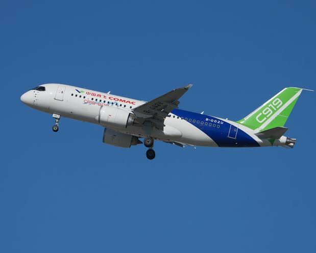 هواپیمای C919 چین