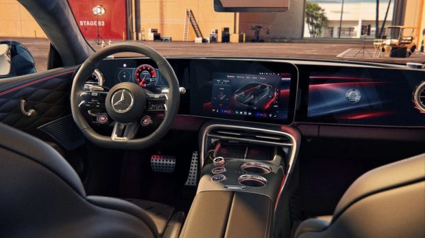 نمای کابین مرسدس AMG GT53 برقی