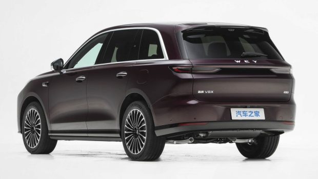 نمای عقب گریت وال Wey V8X