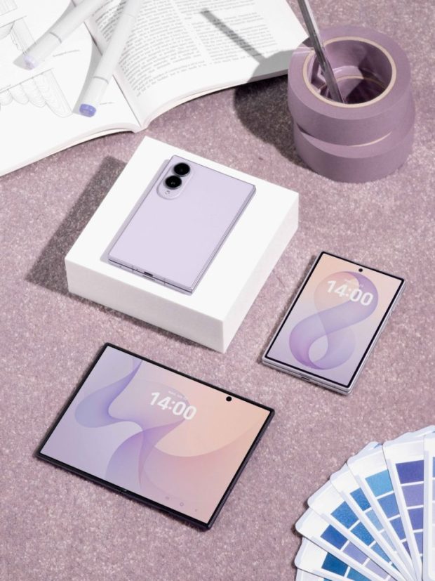 طراحی نسل جدید Galaxy Z