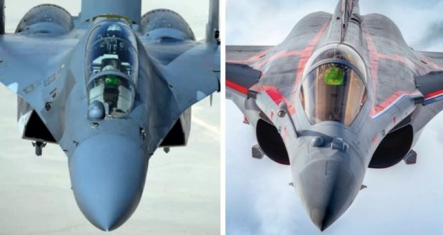 جنگنده J-16 چین رو در روی رافال مصر