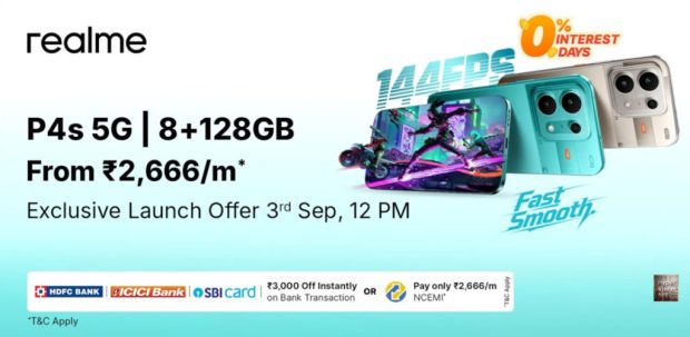 ریلمی P4s 5G