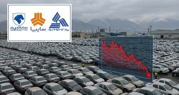 کاهش فروش خودروسازان