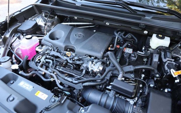 نمای پیشرانه تویوتا RAV4 مدل 2026