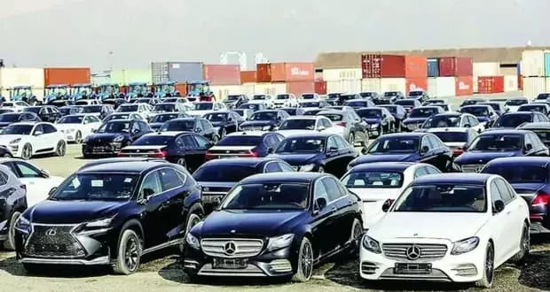 واردات خودروهای کارکرده