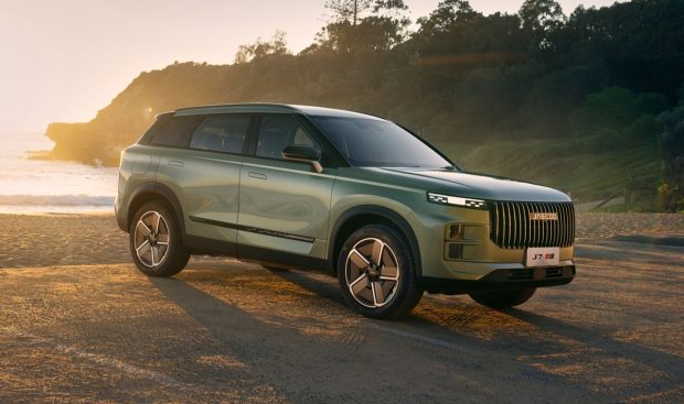 نمای جلو جیکو J7 مدل 2027