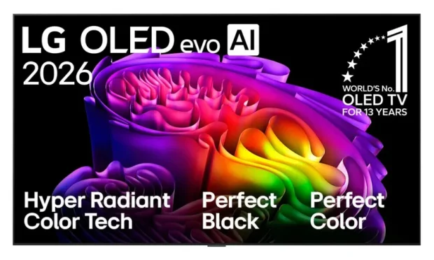 تلویزیون ۲۰۲۶ LG OLED evo AI
