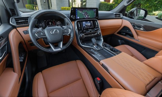 نمای کابین لکسوس LX مدل 2027