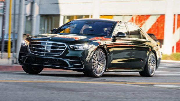 نمای جلو مرسدس بنز S580