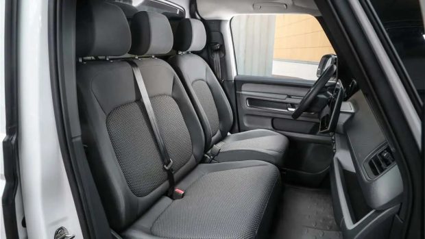 نمای کابین فولکس واگن ID. Buzz Cargo LWB