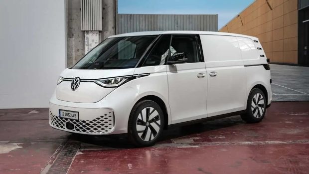 نمای جلو فولکس واگن ID. Buzz Cargo LWB