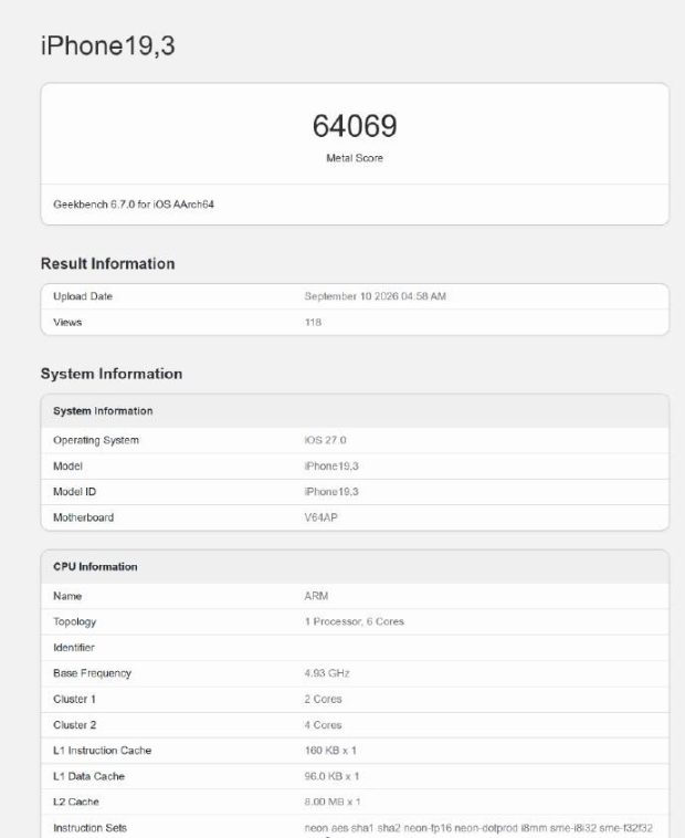 قدرت گرافیکی A20 Pro