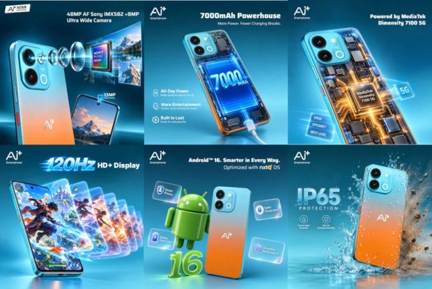 گوشی Ai+ Nova 2 Power 5G