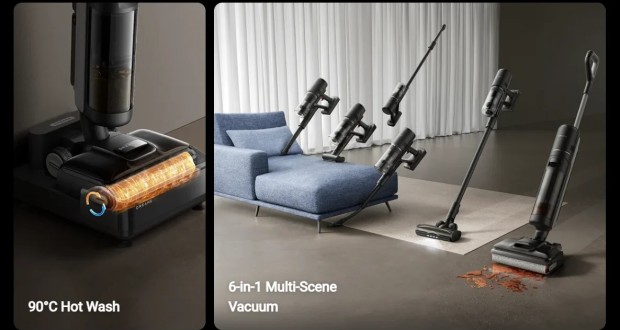 جاروبرقی Dreame H12 Dual FlexReach