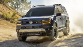 2027 Honda Passport TrailSport front three-quarter