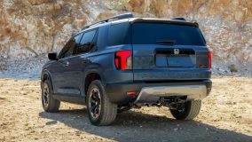 2027 Honda Passport TrailSport rear three-quarter