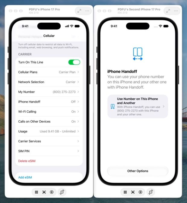 قابلیت iPhone Handoff