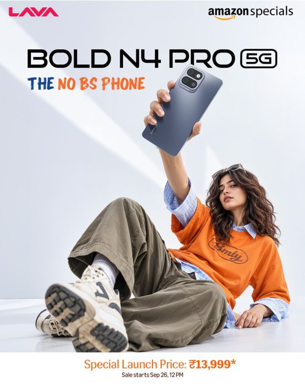 گوشی لاوا Bold N4 Pro
