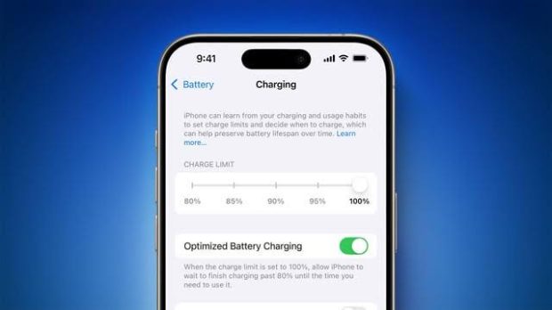 چرا گوشی شارژ نمیشود؟ - قابلیت Optimized Battery Charging