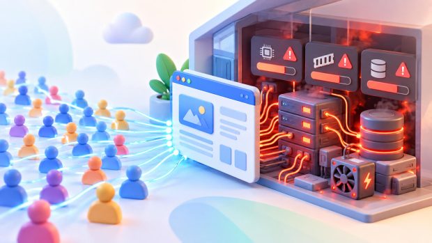 با افزایش ترافیک چه اتفاقی برای سایت می افتد؟